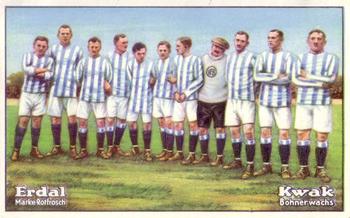 1928 Werner & Mertz Erdal Kwak Serienbild Series 34 Deutsche Fussballmeisterschaften II (German Football Championship II) #2 VfB Leipzig Front