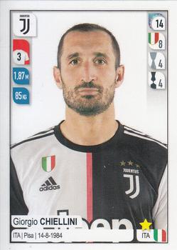 2019-20 Panini Calciatori Stickers #238 Giorgio Chiellini Front
