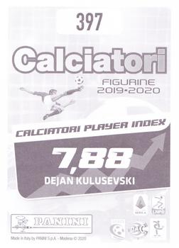 2019-20 Panini Calciatori Stickers #397 Dejan Kulusevski Back