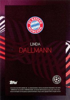 2021 Topps Knockout UEFA Women's Champions League #NNO Linda Dallmann Back