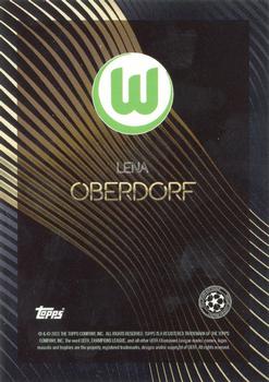 2021 Topps Knockout UEFA Women's Champions League #NNO Lena Oberdorf Back