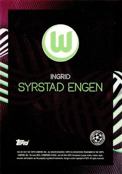 2021 Topps Knockout UEFA Women's Champions League #NNO Ingrid Syrstad Engen Back