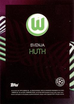 2021 Topps Knockout UEFA Women's Champions League #NNO Svenja Huth Back