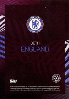2021 Topps Knockout UEFA Women's Champions League #NNO Beth England Back