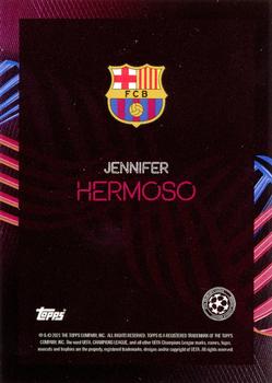 2021 Topps Knockout UEFA Women's Champions League #NNO Jennifer Hermoso Back