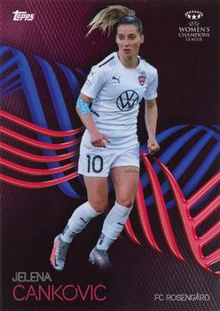 2021 Topps Knockout UEFA Women's Champions League #NNO Jelena Čanković Front