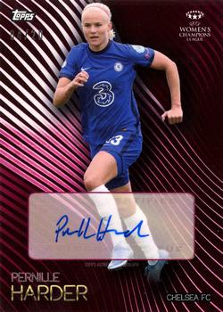 2021 Topps Knockout UEFA Women's Champions League - Autographs /20 #NNO Pernille Harder Front