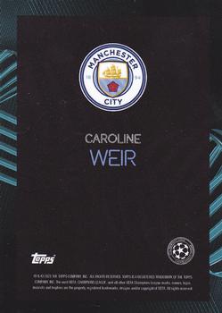 2021 Topps Knockout UEFA Women's Champions League - Parallel /49 #NNO Caroline Weir Back