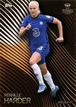 2021 Topps Knockout UEFA Women's Champions League - Parallel /5 #NNO Pernille Harder Front