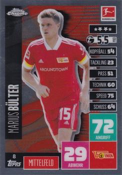 2020-21 Topps Chrome Match Attax Bundesliga #8 Marius Bülter Front