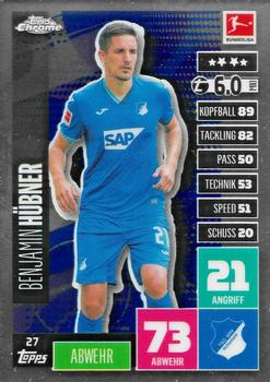 2020-21 Topps Chrome Match Attax Bundesliga #27 Benjamin Hübner Front