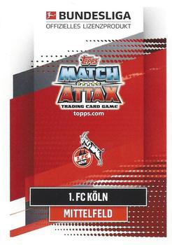 2020-21 Topps Chrome Match Attax Bundesliga #30 Florian Kainz Back