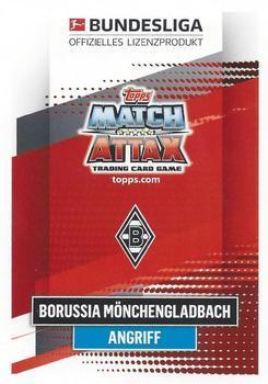 2020-21 Topps Chrome Match Attax Bundesliga #77 Alassane Plea Back