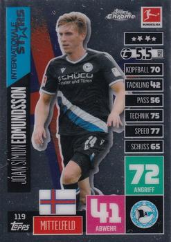 2020-21 Topps Chrome Match Attax Bundesliga #119 Jóan Símun Edmundsson Front