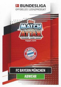 2020-21 Topps Chrome Match Attax Bundesliga #139 David Alaba Back