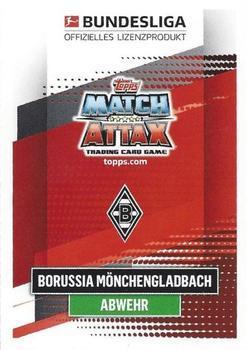 2020-21 Topps Chrome Match Attax Bundesliga - X-Fractor #63 Ramy Bensebaini Back