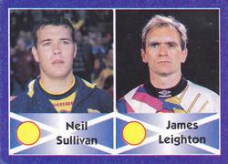 1998 Diamond World Cup 98 Stickers #59 Neil Sullivan / Jim Leighton Front