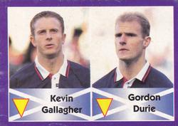 1998 Diamond World Cup 98 Stickers #66 Kevin Gallacher / Gordon Durie Front
