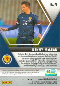 2021 Panini Mosaic UEFA EURO 2020 - Blue Pulsar #79 Kenny McLean Back