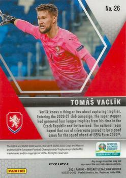 2021 Panini Mosaic UEFA EURO 2020 - Gold Pulsar #26 Tomas Vaclik Back