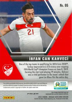 2021 Panini Mosaic UEFA EURO 2020 - Gold Pulsar #95 Irfan Can Kahveci Back