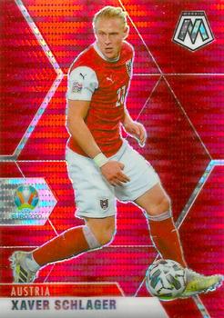 2021 Panini Mosaic UEFA EURO 2020 - Red Pulsar #1 Xaver Schlager Front