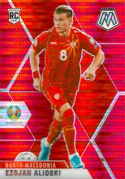 2021 Panini Mosaic UEFA EURO 2020 - Red Pulsar #58 Ezgjan Alioski Front