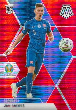2021 Panini Mosaic UEFA EURO 2020 - Red Pulsar #91 Jan Gregus Front