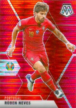2021 Panini Mosaic UEFA EURO 2020 - Red Pulsar #152 Ruben Neves Front