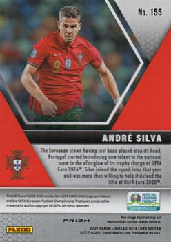 2021 Panini Mosaic UEFA EURO 2020 - Red Pulsar #155 Andre Silva Back