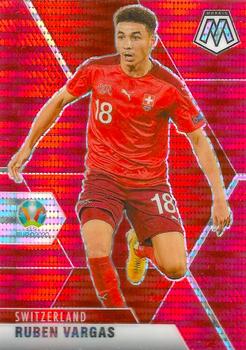 2021 Panini Mosaic UEFA EURO 2020 - Red Pulsar #178 Ruben Vargas Front