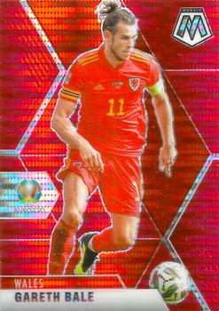 2021 Panini Mosaic UEFA EURO 2020 - Red Pulsar #193 Gareth Bale Front