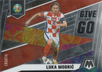 2021 Panini Mosaic UEFA EURO 2020 - Give and Go #3 Luka Modric Front