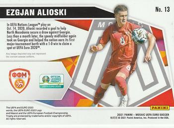 2021 Panini Mosaic UEFA EURO 2020 - Give and Go #13 Ezgjan Alioski Back