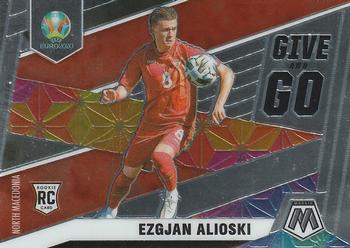 2021 Panini Mosaic UEFA EURO 2020 - Give and Go #13 Ezgjan Alioski Front