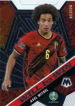 2021 Panini Mosaic UEFA EURO 2020 - Will to Win #25 Axel Witsel Front