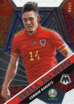2021 Panini Mosaic UEFA EURO 2020 - Will to Win #40 Connor Roberts Front