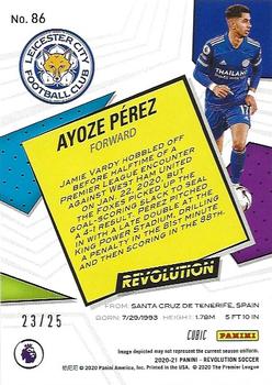 2020-21 Panini Revolution Premier League - Cubic #86 Ayoze Perez Back