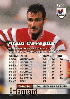 1997-98 Panini #100 Alain Caveglia Back