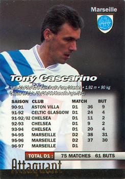 1997-98 Panini #110 Tony Cascarino Back