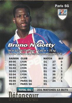 1997-98 Panini #173 Bruno N'Gotty Back