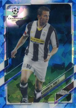 2020-21 Topps Chrome Sapphire Edition UEFA Champions League #14 Alessandro Del Piero Front