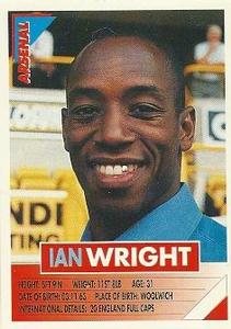 1996 Panini Super Players #16 Ian Wright Front