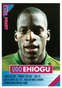 1996 Panini Super Players #21 Ugo Ehiogu Front