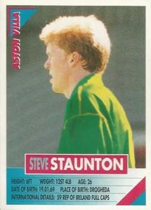 1996 Panini Super Players #24 Steve Staunton Front