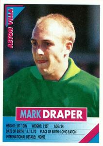 1996 Panini Super Players #25 Mark Draper Front