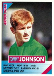 1996 Panini Super Players #29 Tommy Johnson Front