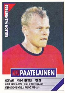 1996 Panini Super Players #61 Mixu Paatelainen Front
