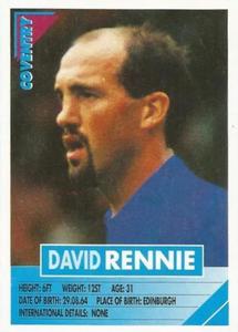 1996 Panini Super Players #81 David Rennie Front
