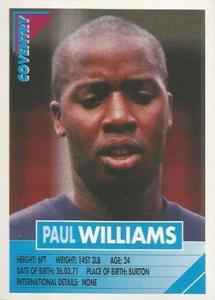 1996 Panini Super Players #82 Paul Williams Front